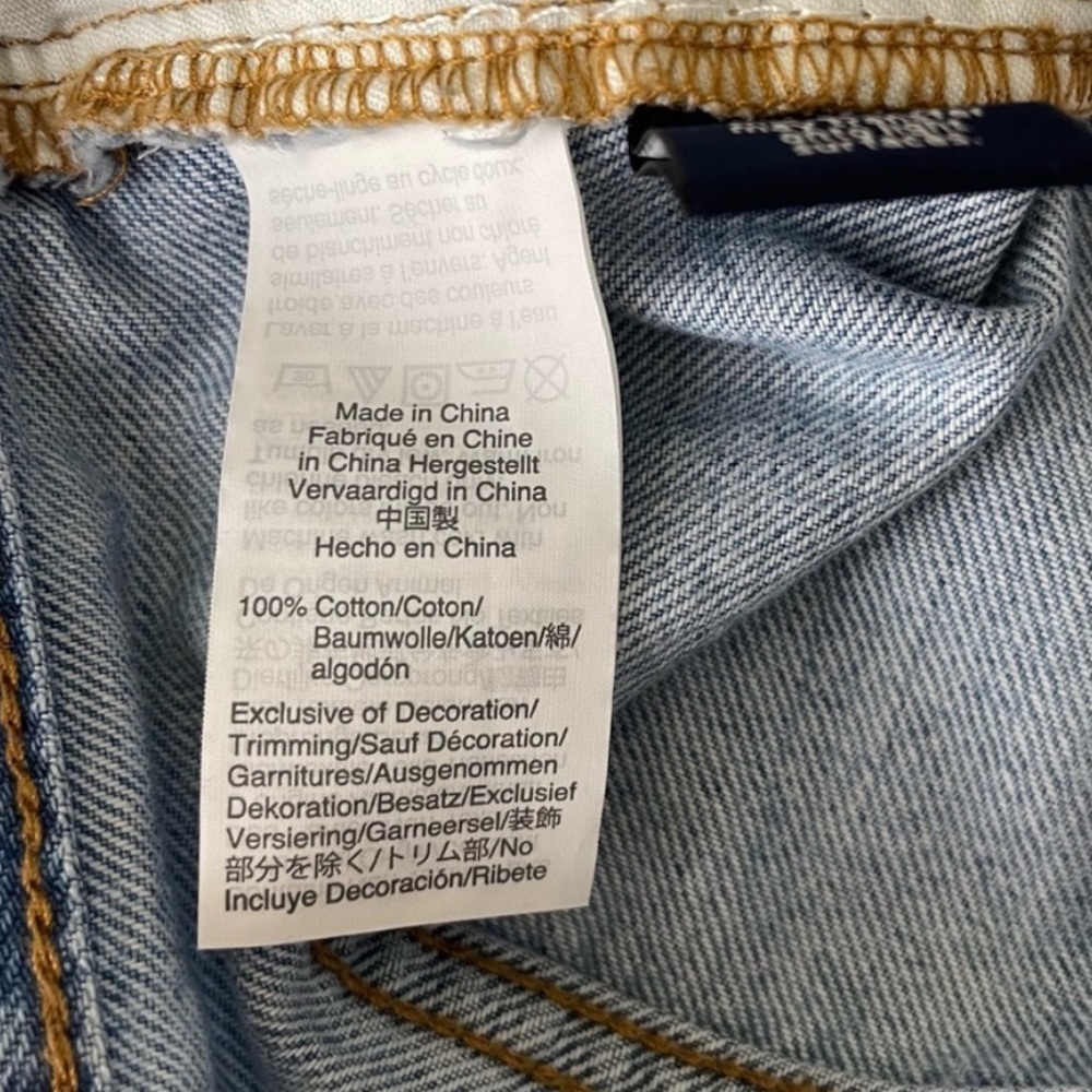 MADEWELL NWT THE PERFECT VINTAGE JEAN LIGHT BLUE WASH PLUS SIZE 36 HIGH RISE - Picture 8 of 10